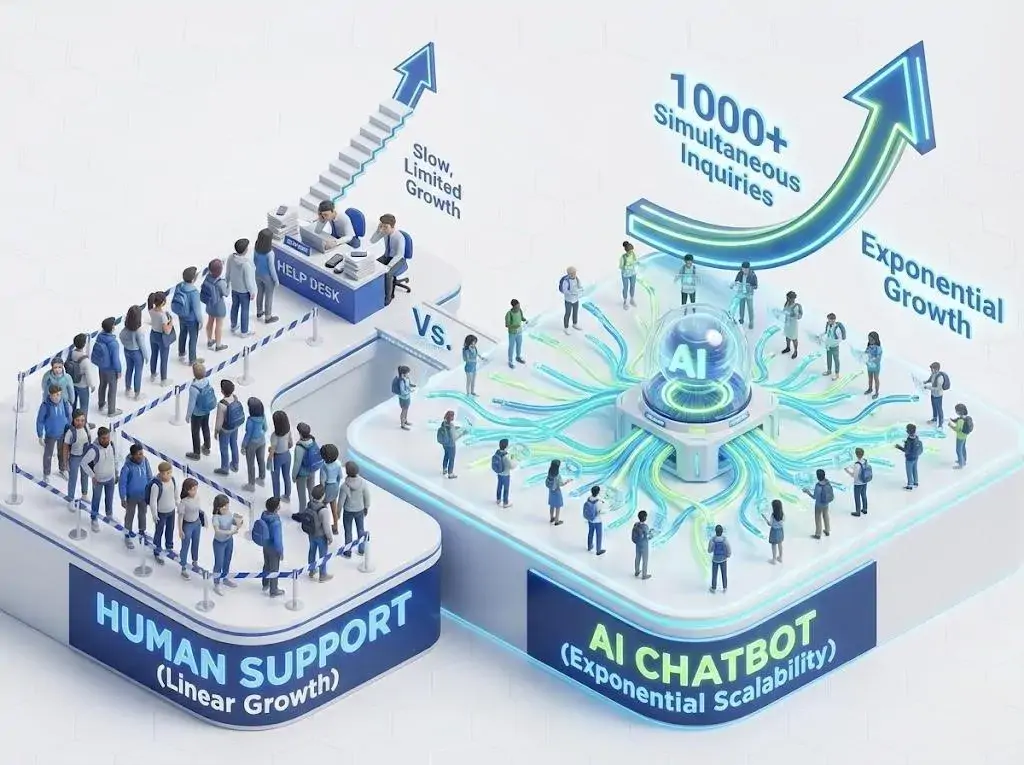 TMA Solutions Scalability: Human Support vs. AI Chatbots